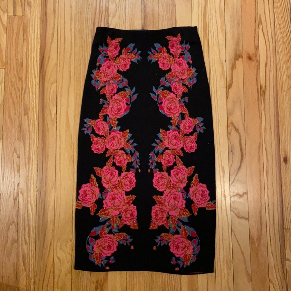 Bodycon knit skirt from Anthropologie